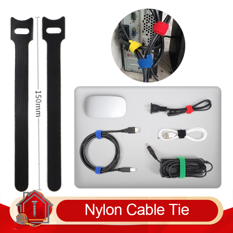 Gear Tie Reusable - Attaches de câble en nylon de