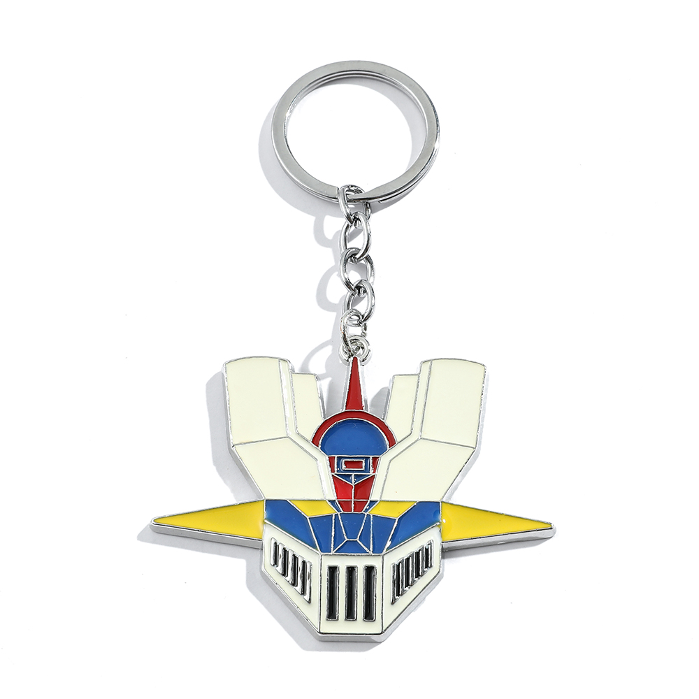 Carabiner Keychain - Porte-clés Logo Robot Guerrier Anime Dessin