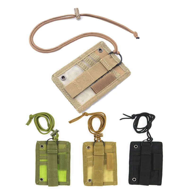 Multitool Credit Card - Porte-carte d'identité de chasse réglable, pochette