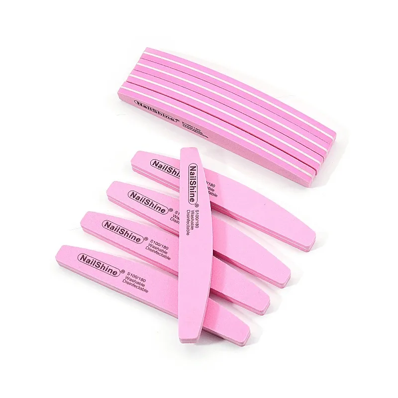 Nail File Titanium - 2/5/10 PIÈCES Lime à ongles éponge