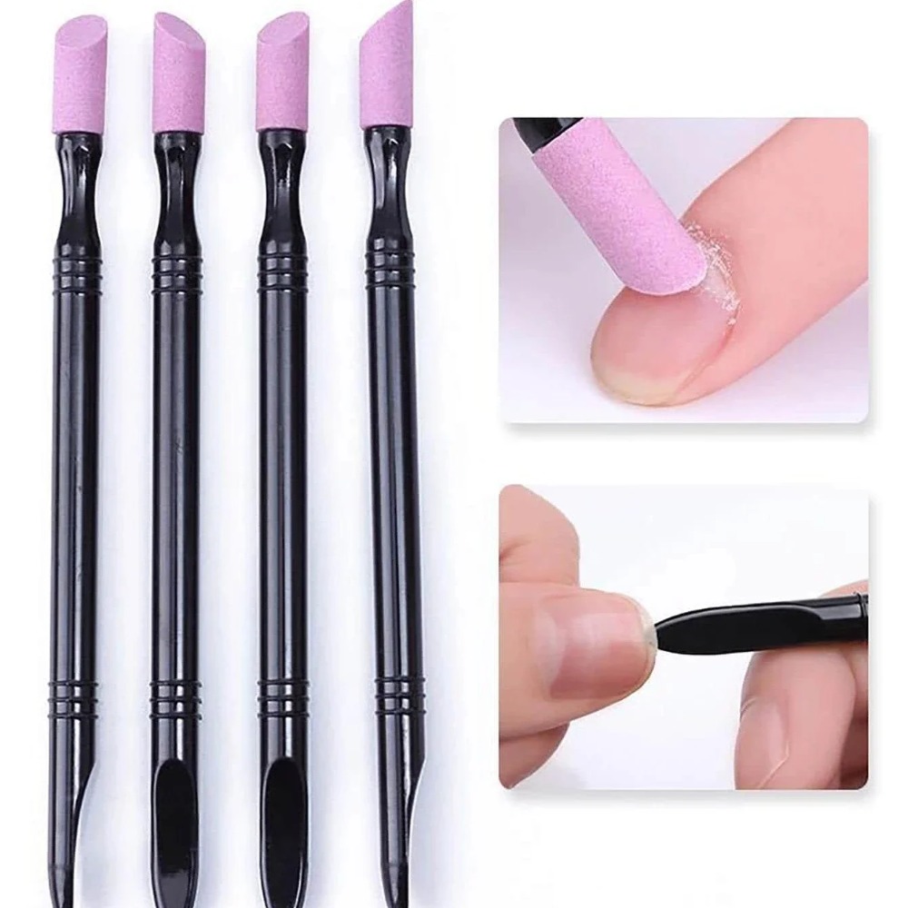 Nail File Titanium - 1/5 pièces Lime à ongles, Pierre