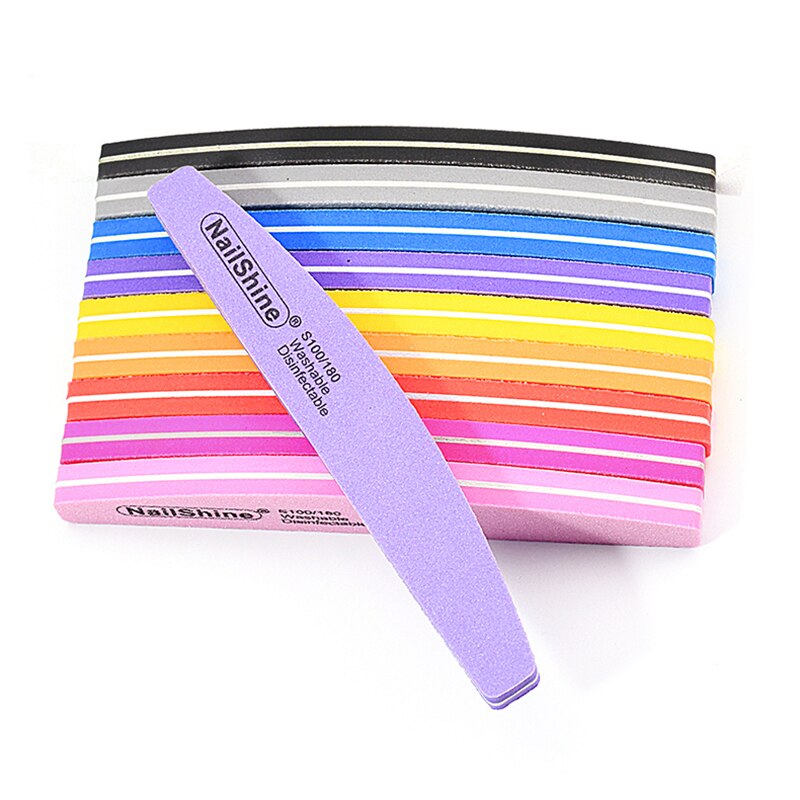 Nail File Titanium - Bloc de lime à ongles Double