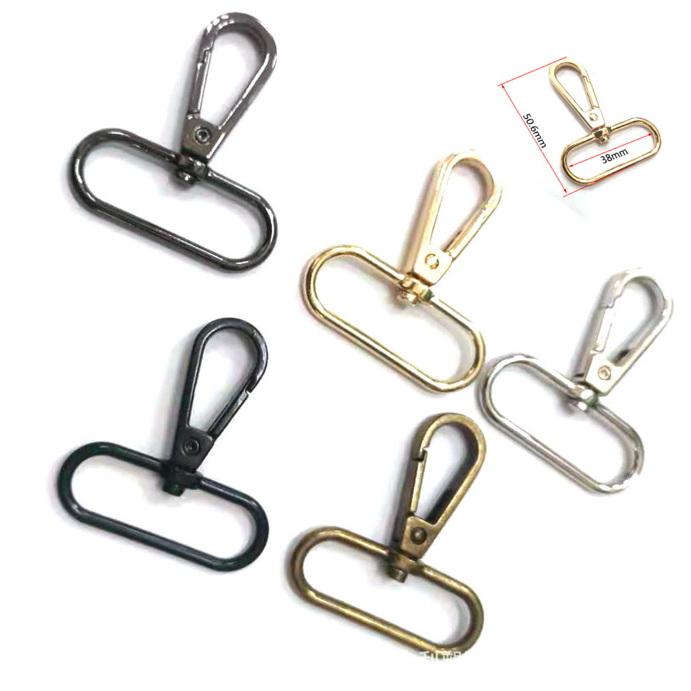 Carabiner Keychain - 5 pièces sacs en métal sangle