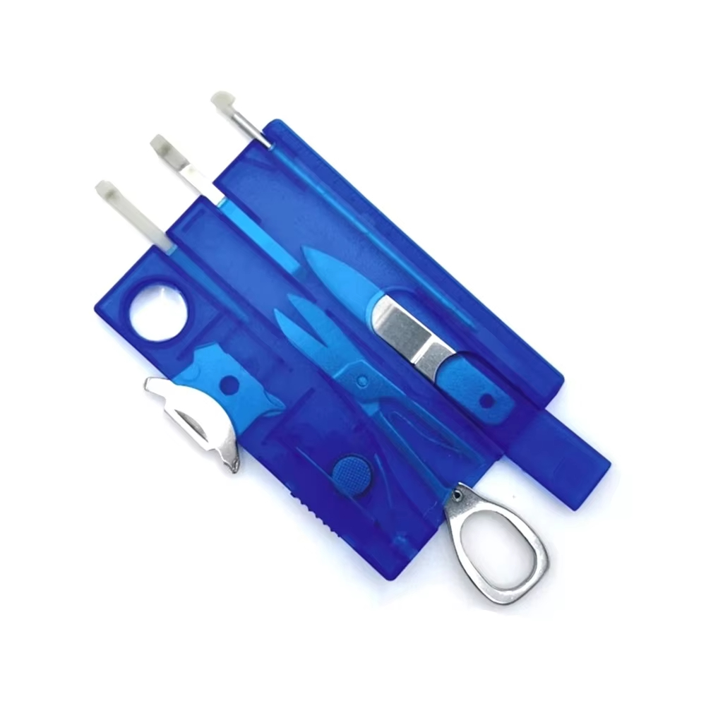 Multitool Credit Card - Outil multifonction portable 10-en-1 de la