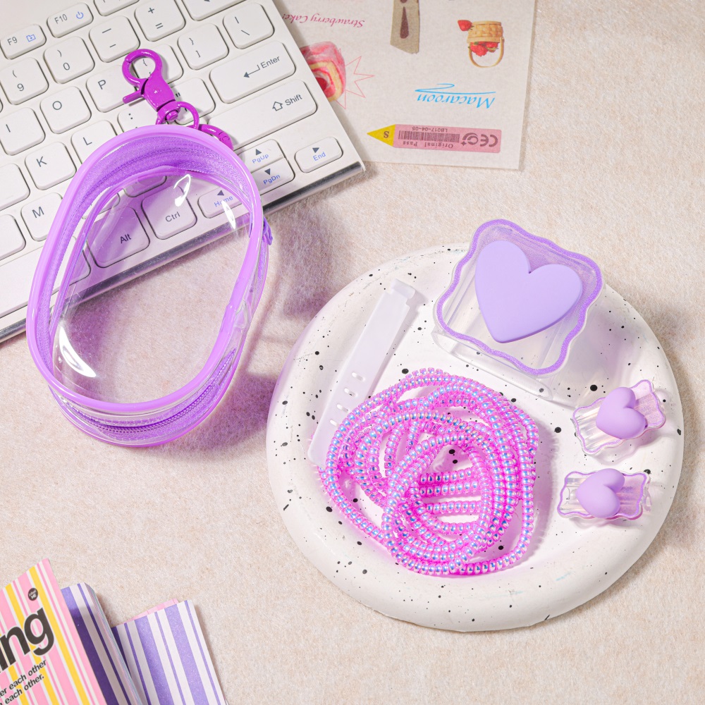 Cable Winder Keychain - Pochette de rangement, sac porte-clés +