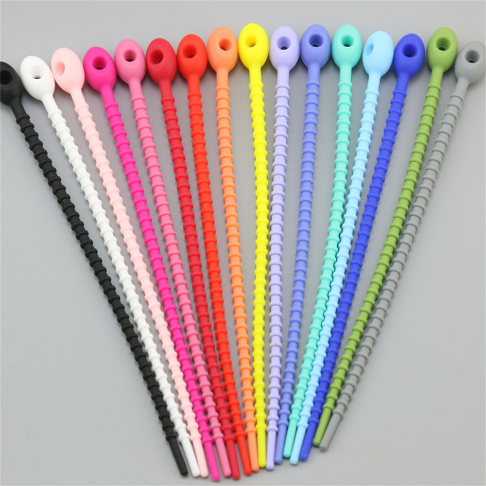 Gear Tie Reusable - 10 pièces/lot Attaches de sac réutilisables