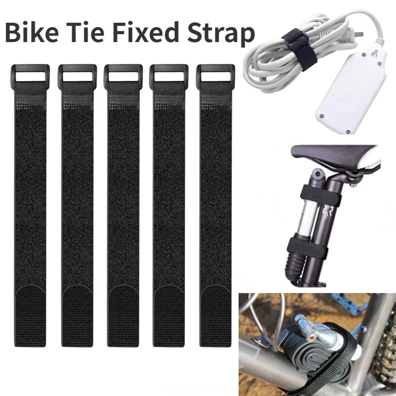 Gear Tie Reusable - 5 pièces 2.5*30cm attache de vélo