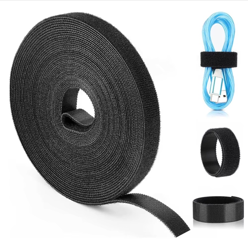 Gear Tie Reusable - Organisateur de câbles réutilisable 1/3/5M/rouleau, sangles