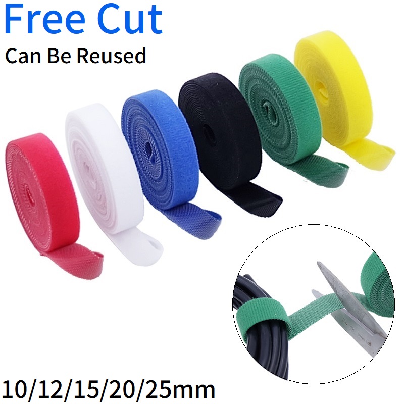 Gear Tie Reusable - Attaches de câble de 1/5M, crochet