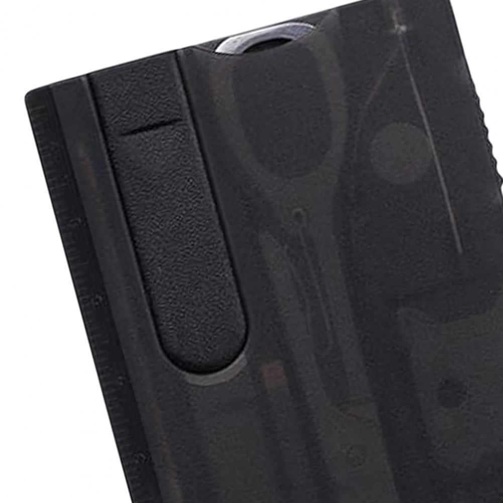 Multitool Credit Card - Ensemble d'outils de poche 8 pièces,