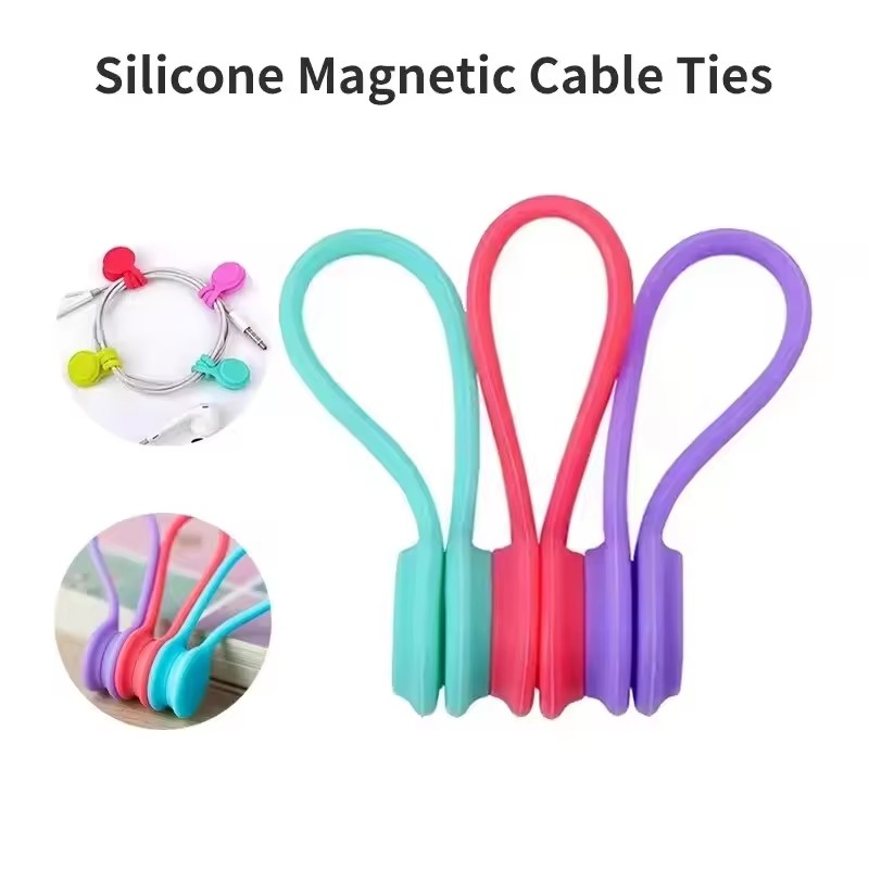 Attaches magnétiques en silico - Gear Tie Reusable avis et prix