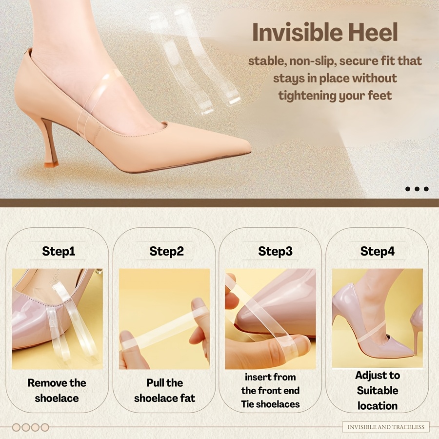 10 lacets invisibles transpare - Gear Tie Reusable avis et prix