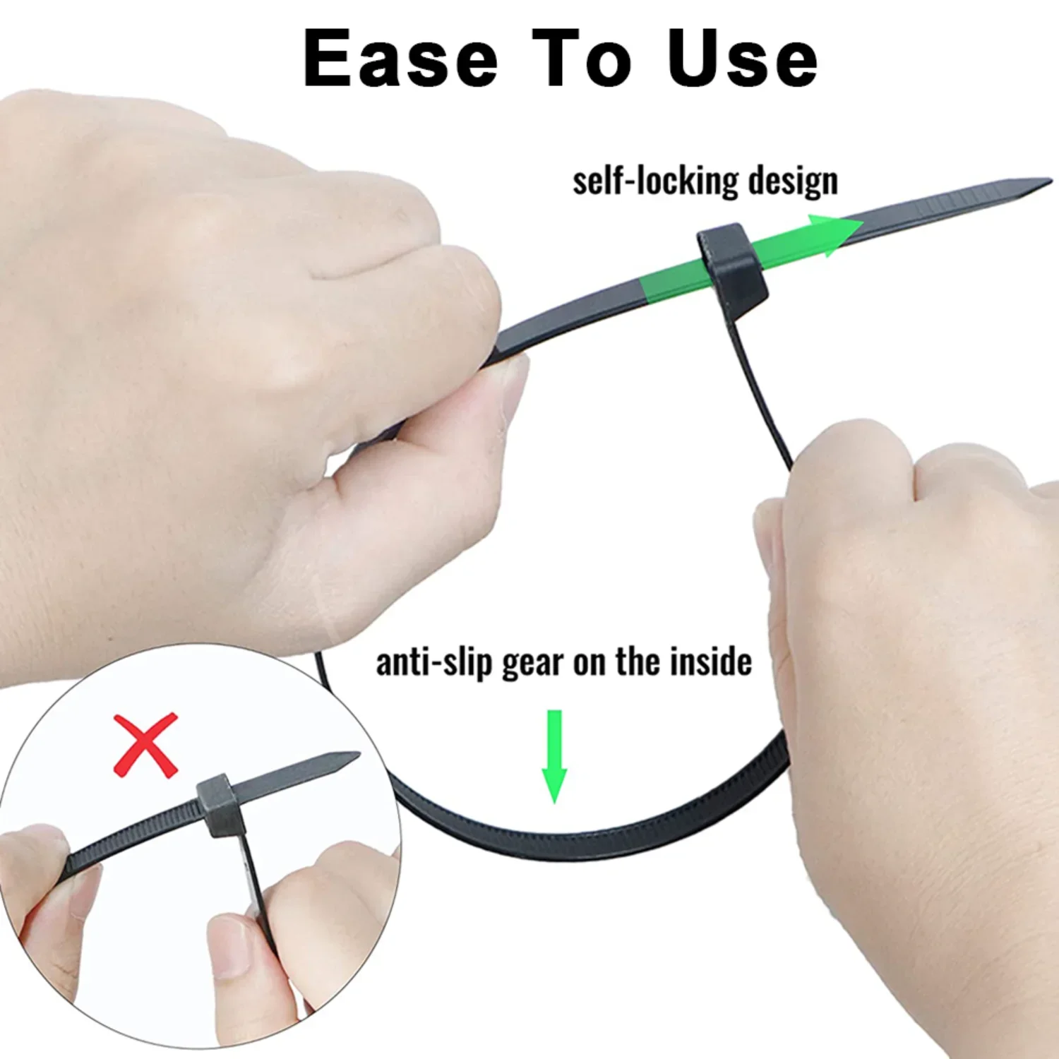 Attaches-câbles en nylon réuti - Gear Tie Reusable avis et prix
