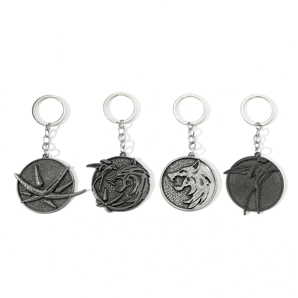 Porte-clés vintage tête de lou - Carabiner Keychain avis et prix