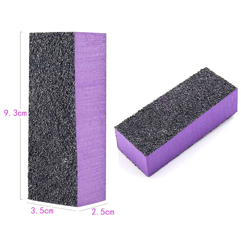 10/20/50pcs 3 côtés éponge tam - Nail File Titanium avis et prix