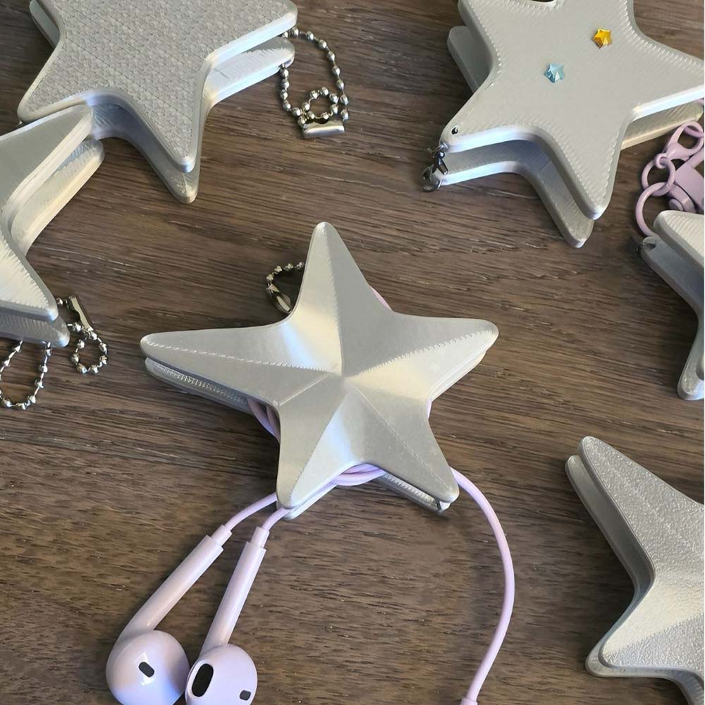 Enrouleur de câble 3D Star – O - Cable Winder Keychain avis et prix
