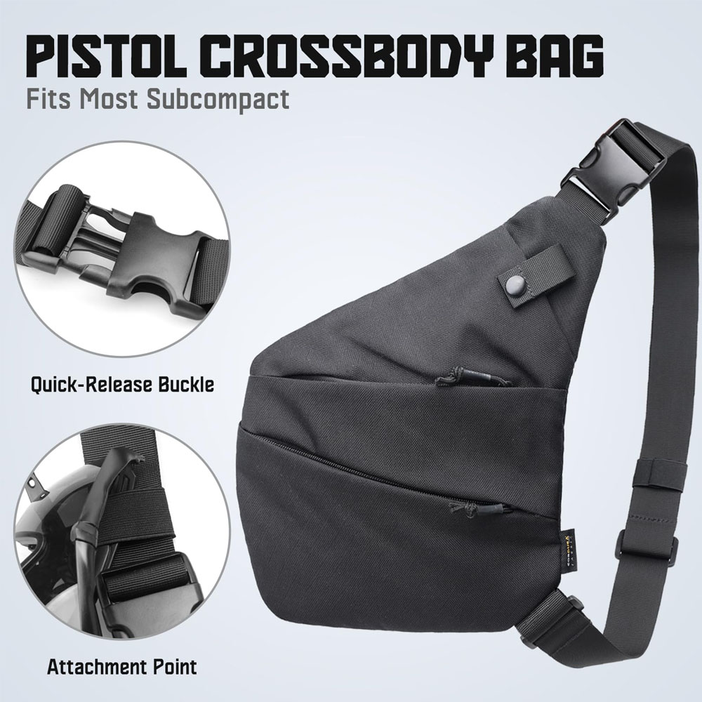 Sac de transport tactique diss - Edc Concealed Carry Sling Bag avis et prix