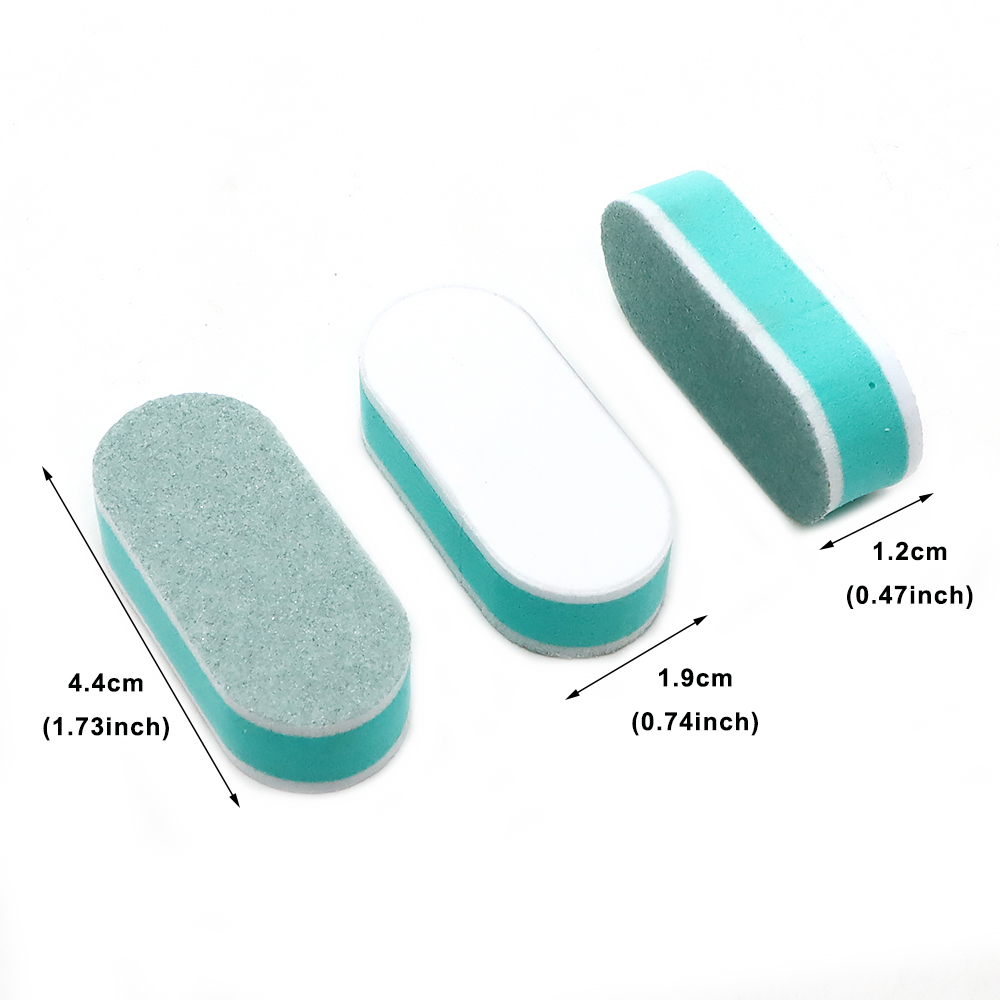 10/60/120 pièces Mini tampon à - Nail File Titanium avis et prix