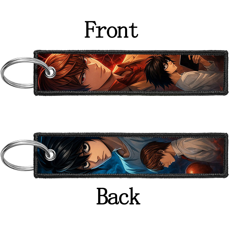 Porte-clés brodé Death Note Ry - Carabiner Keychain avis et prix