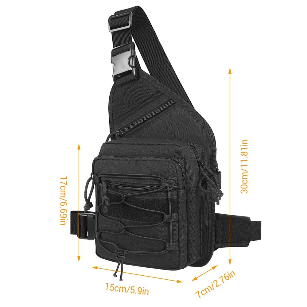 Sac de transport dissimulé tac - Edc Concealed Carry Sling Bag avis et prix
