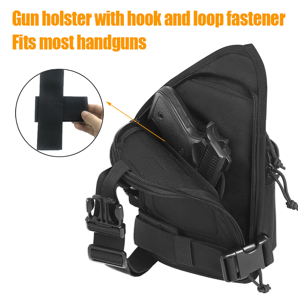 Sac de transport dissimulé tac - Edc Concealed Carry Sling Bag avis et prix