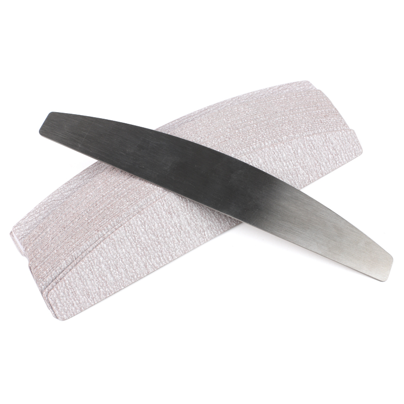 Coussinets amovibles gris avec - Nail File Titanium avis et prix