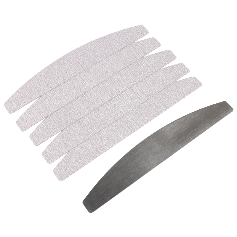 Coussinets amovibles gris avec - Nail File Titanium avis et prix