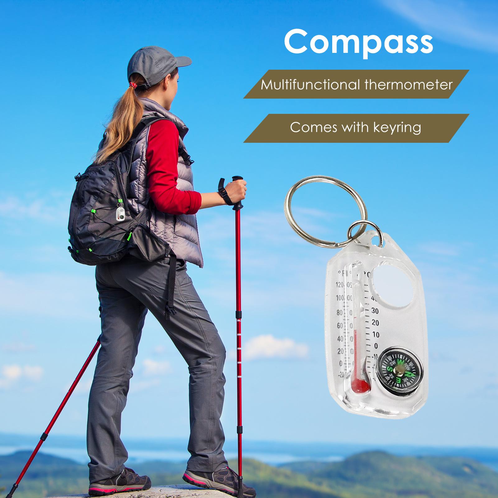 Mini porte-clés multifonction, - Compass Keychain Mini avis et prix