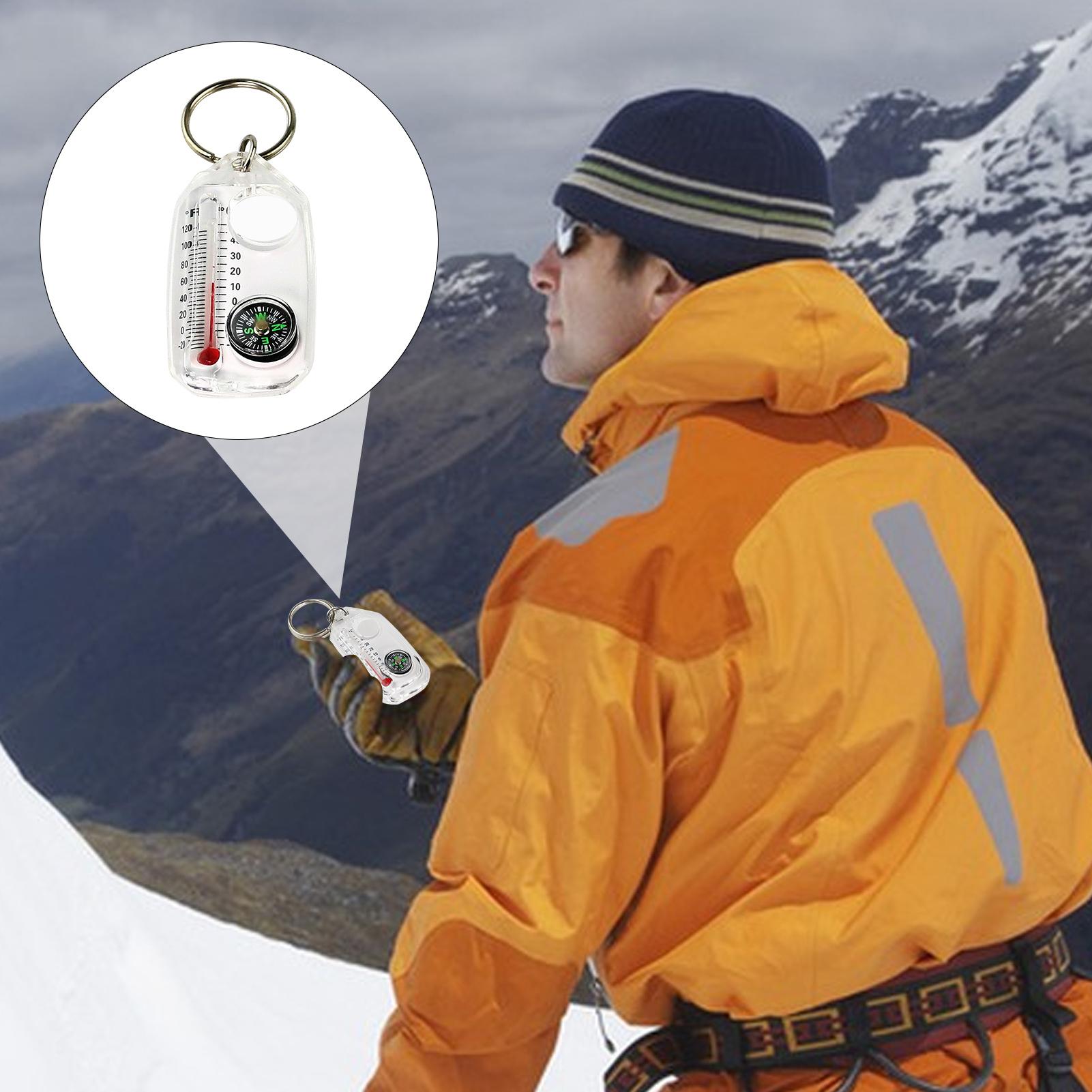 Mini porte-clés multifonction, - Compass Keychain Mini avis et prix