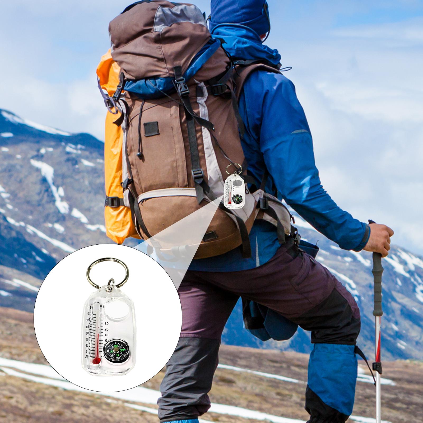 Mini porte-clés multifonction, - Compass Keychain Mini avis et prix