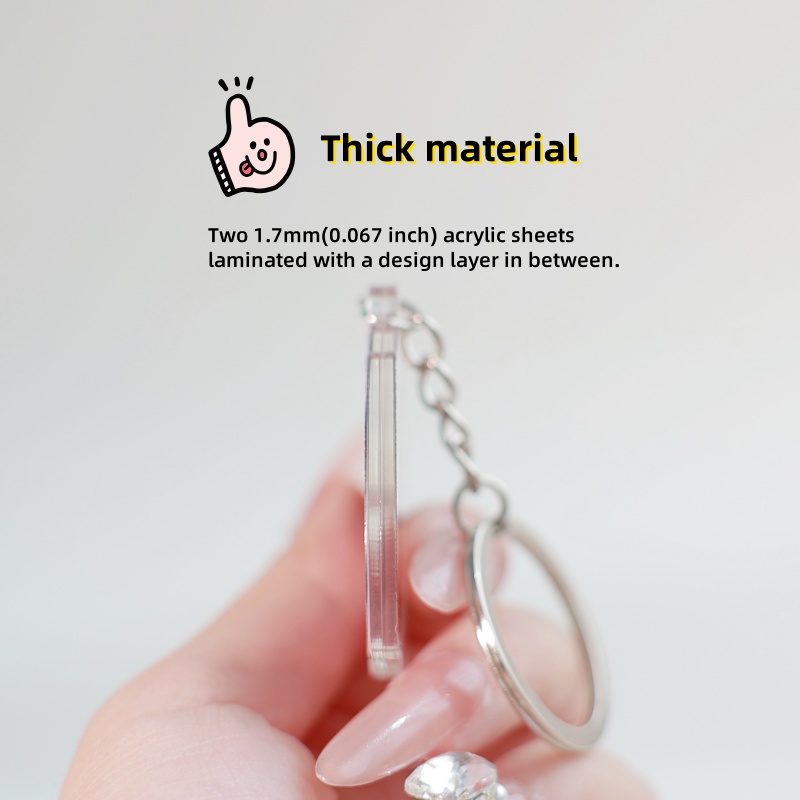 Porte-clés Photo personnalisé  - Carabiner Keychain avis et prix