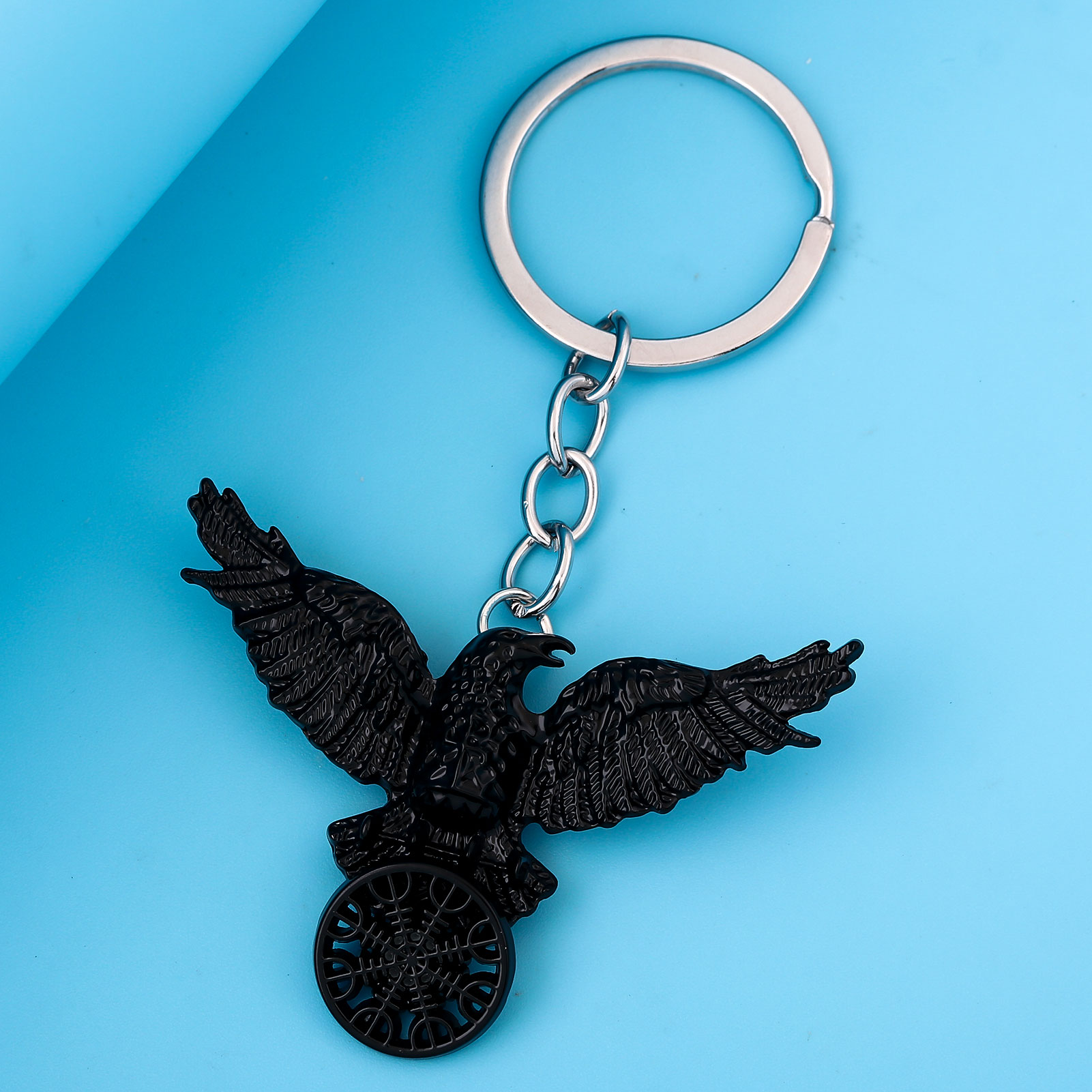 Collier Vintage Viking noir co - Compass Keychain Mini avis et prix