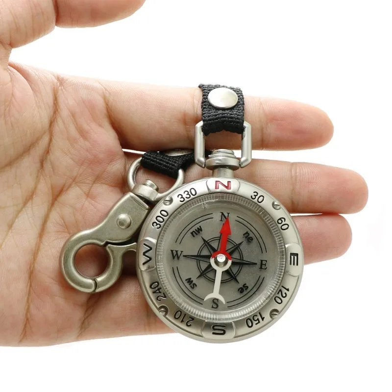 GEFENSI Mini boussole avec por - Compass Keychain Mini avis et prix