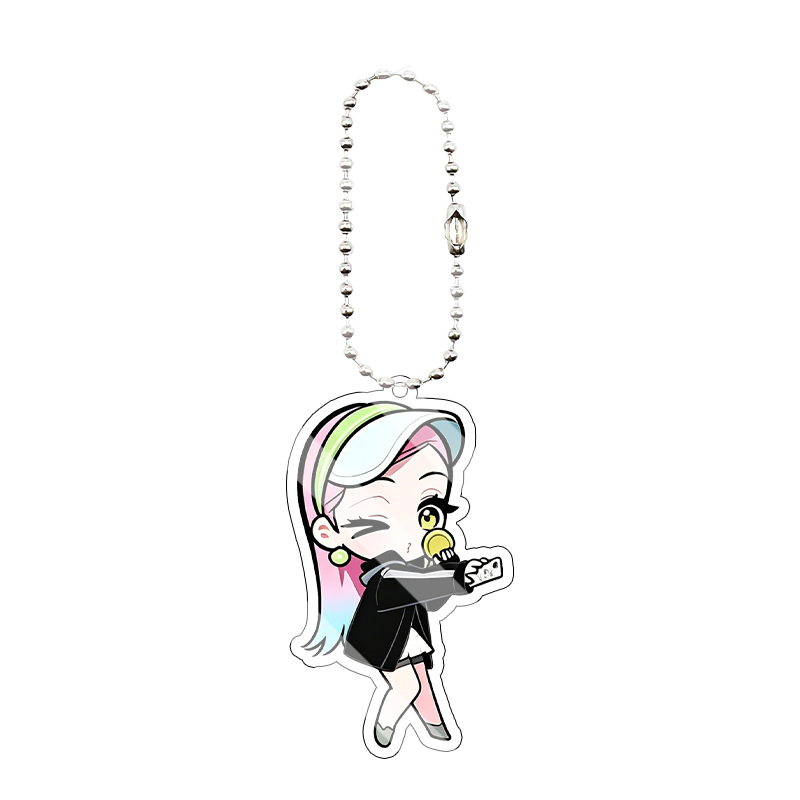 Porte-clés en acrylique Alien  - Carabiner Keychain avis et prix