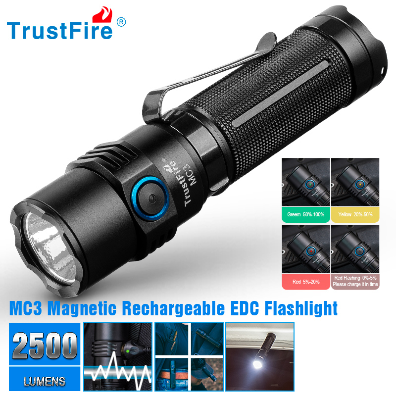 Trustfire Mc3 lampe de poche L - Edc Car Carry avis et prix