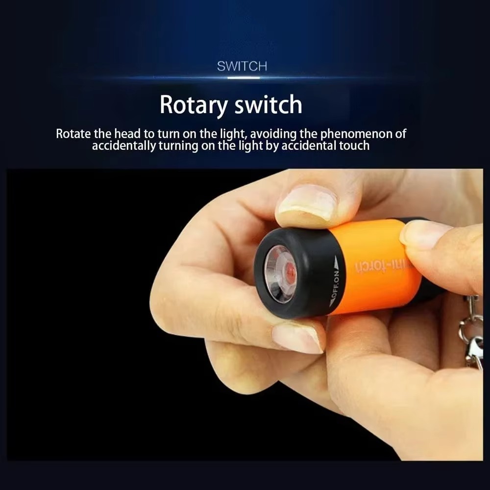 Mini lampe torche porte-clés r - Edc Car Carry avis et prix