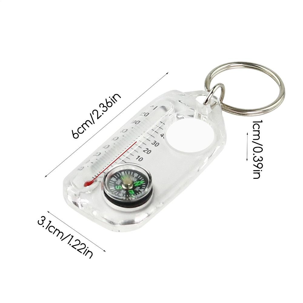 Mini boussole Portable 3 en 1, - Compass Keychain Mini avis et prix