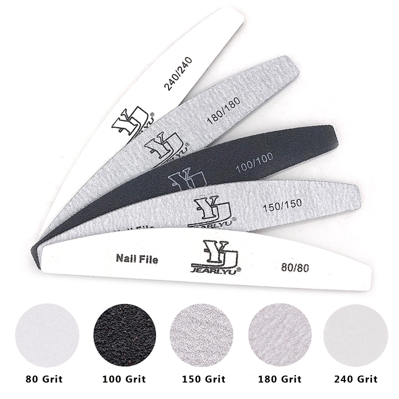 Lot de 5 limes à ongles profes - Nail File Titanium avis et prix