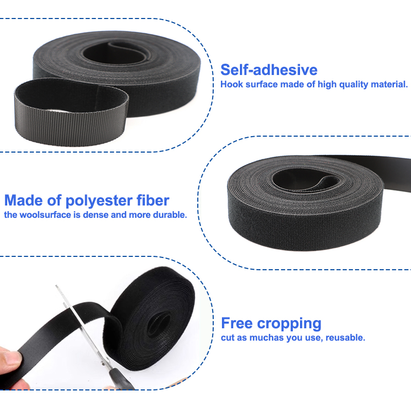 5 m/rouleau noir réutilisable  - Gear Tie Reusable avis et prix
