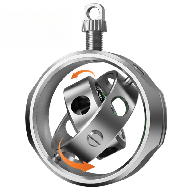 MINI boussole Fidget Roller po - Compass Keychain Mini avis et prix