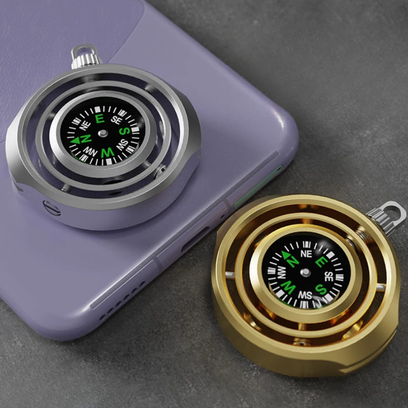 MINI boussole Fidget Roller po - Compass Keychain Mini avis et prix