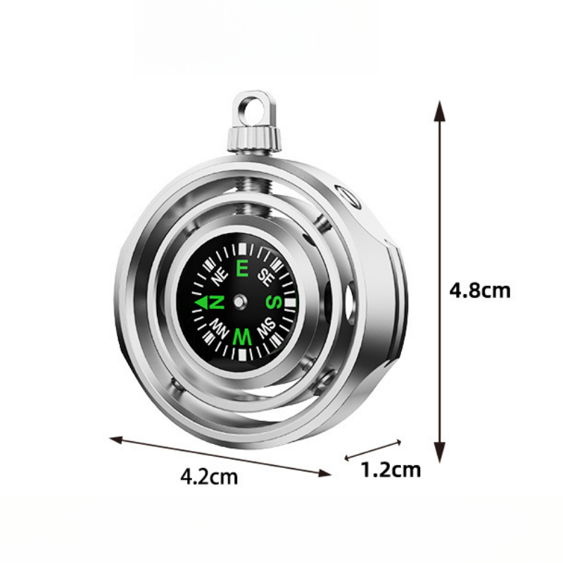 MINI boussole Fidget Roller po - Compass Keychain Mini avis et prix