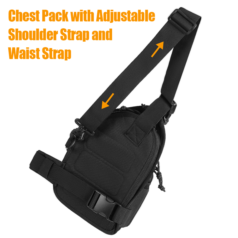Sac tactique pour arme à feu,  - Edc Concealed Carry Sling Bag avis et prix