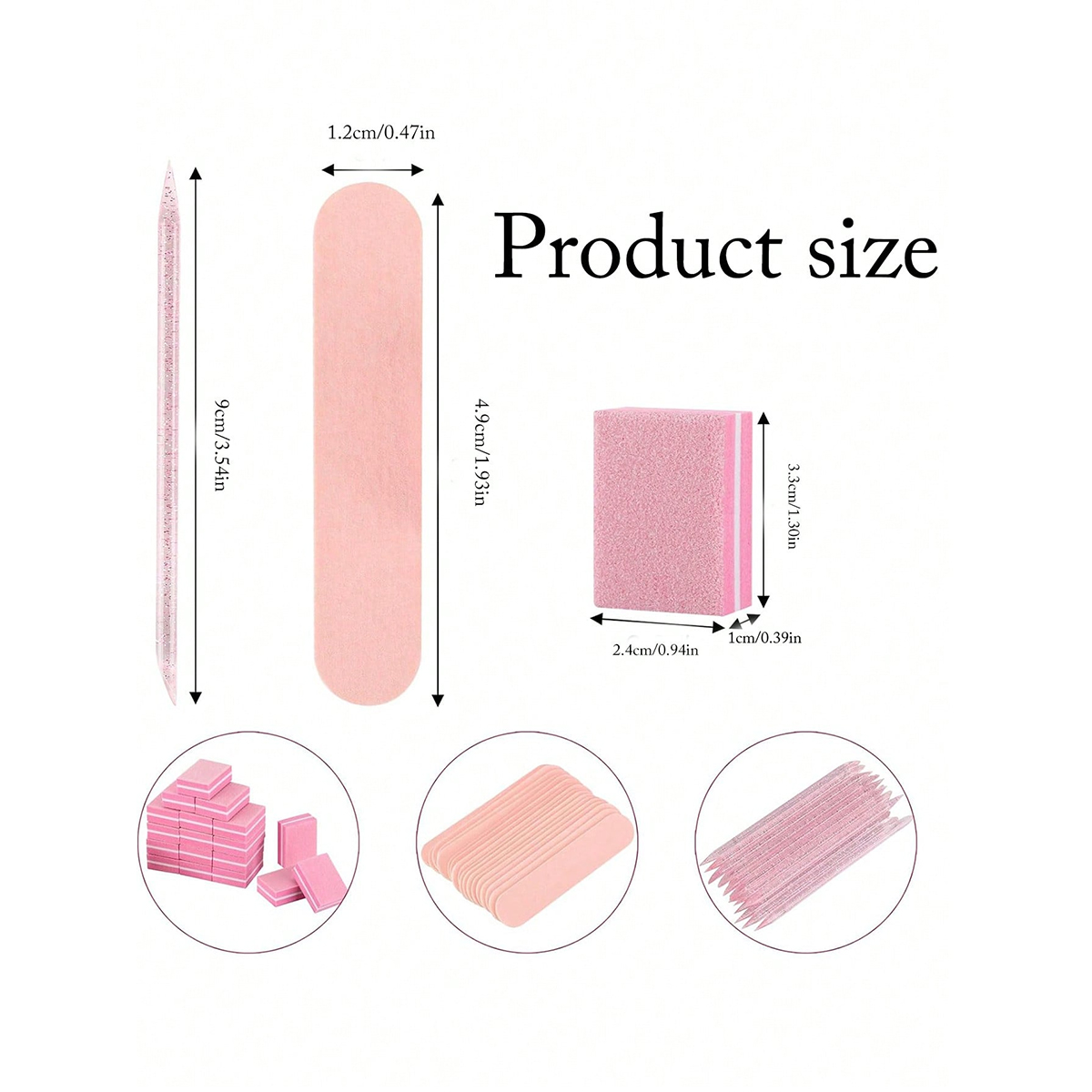 Kits de manucure, paquet indiv - Nail File Titanium avis et prix