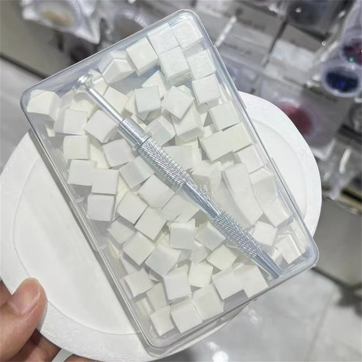 1 ensemble de 100 tampons de c - Nail File Titanium avis et prix