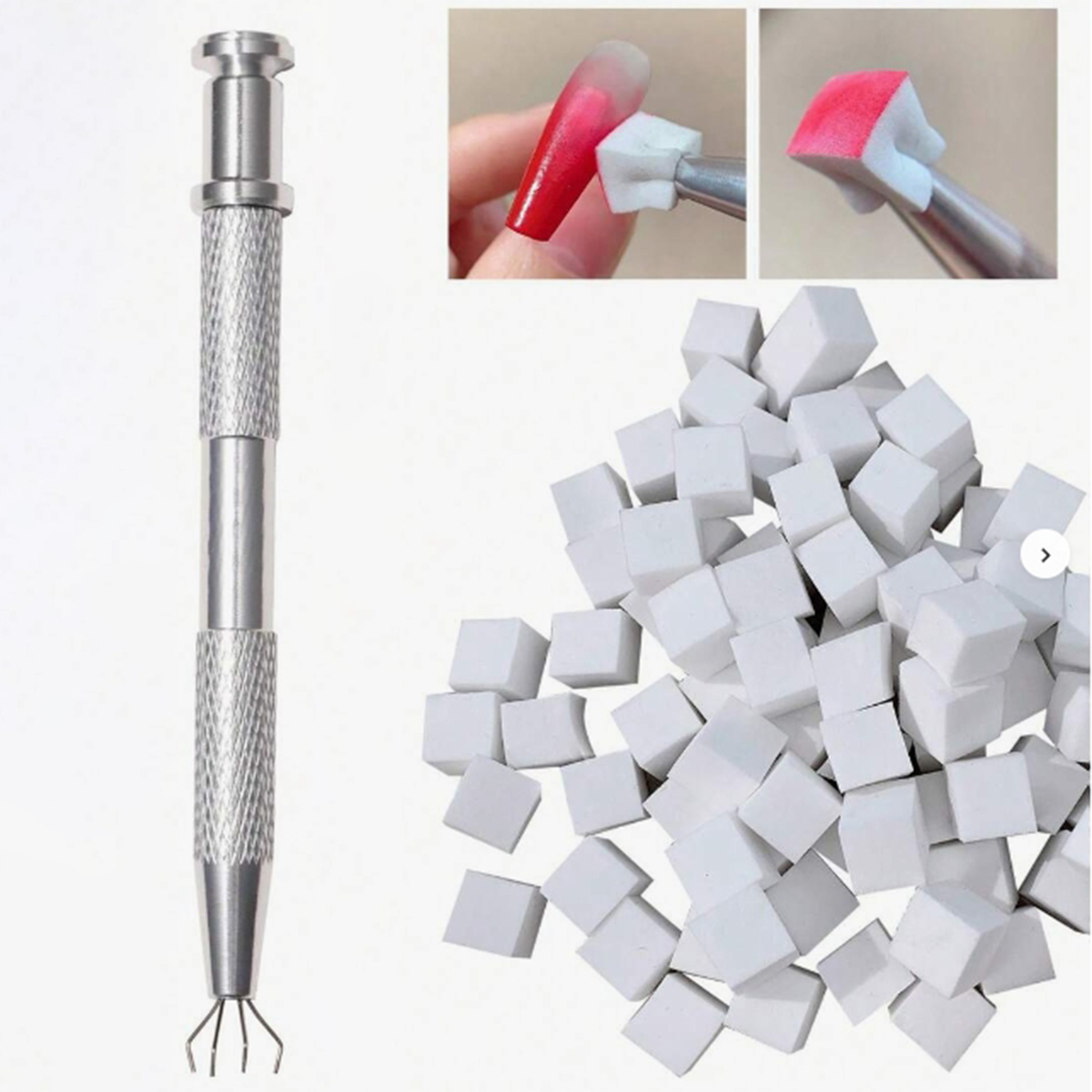 1 ensemble de 100 tampons de c - Nail File Titanium avis et prix