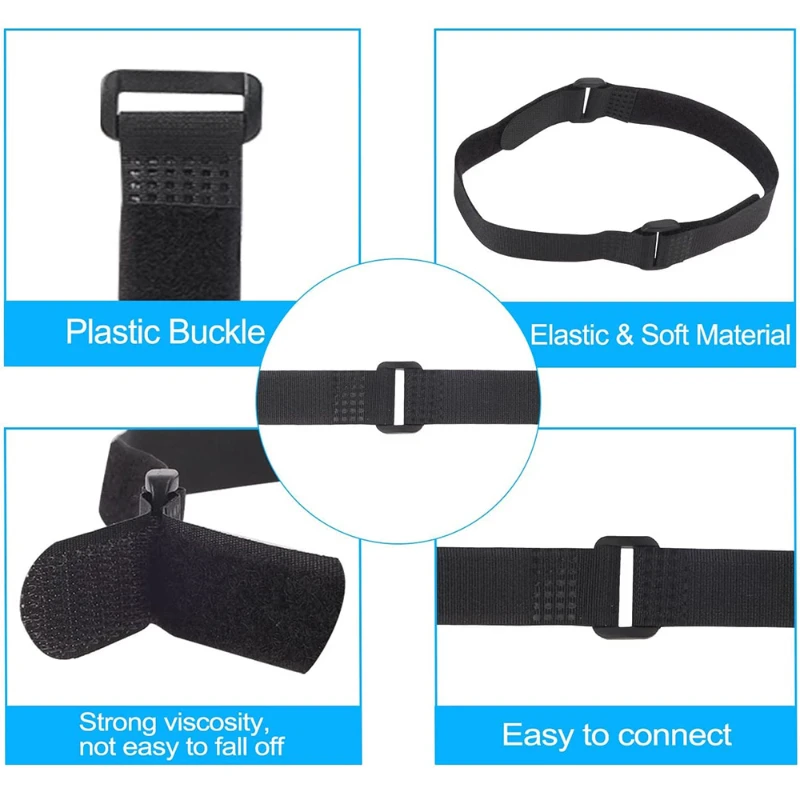 5 pièces 2.5*30cm attache de v - Gear Tie Reusable avis et prix