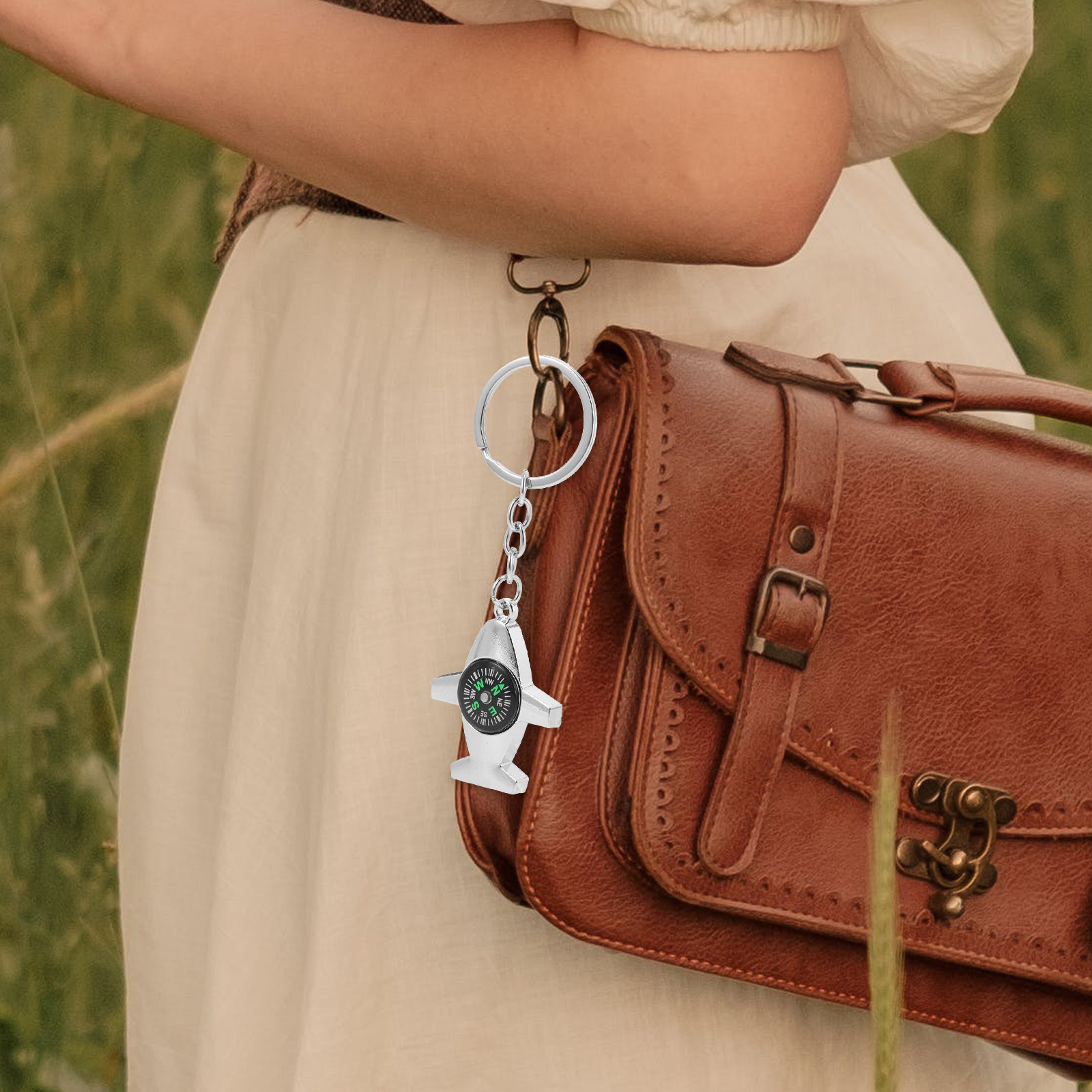 2 mini boussoles porte-clés, f - Compass Keychain Mini avis et prix