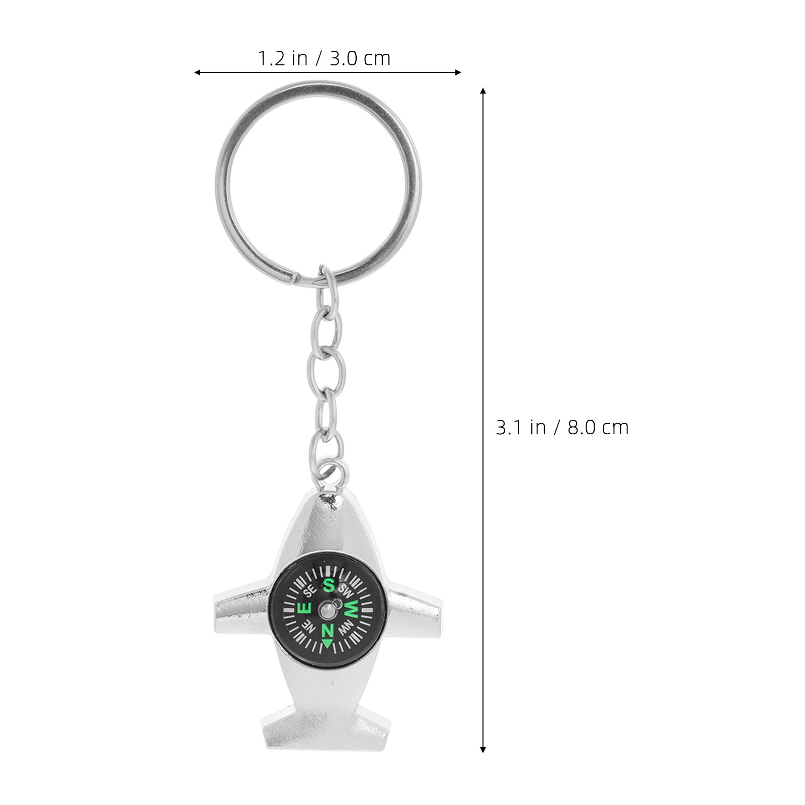 2 mini boussoles porte-clés, f - Compass Keychain Mini avis et prix